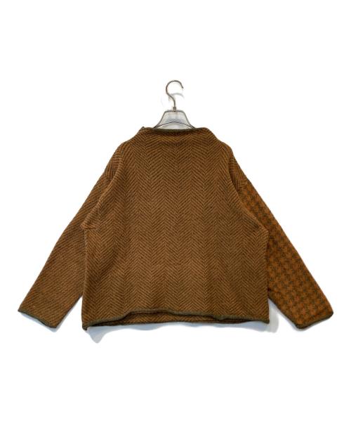 45R（フォーティファイブ・アール）45R (フォーティファイブ・アール) ウール紡の908馬Tシャツ オレンジ サイズ:2の古着・服飾アイテム