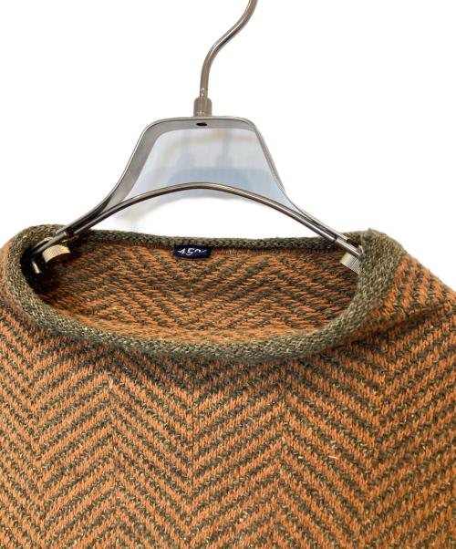 45R（フォーティファイブ・アール）45R (フォーティファイブ・アール) ウール紡の908馬Tシャツ オレンジ サイズ:2の古着・服飾アイテム