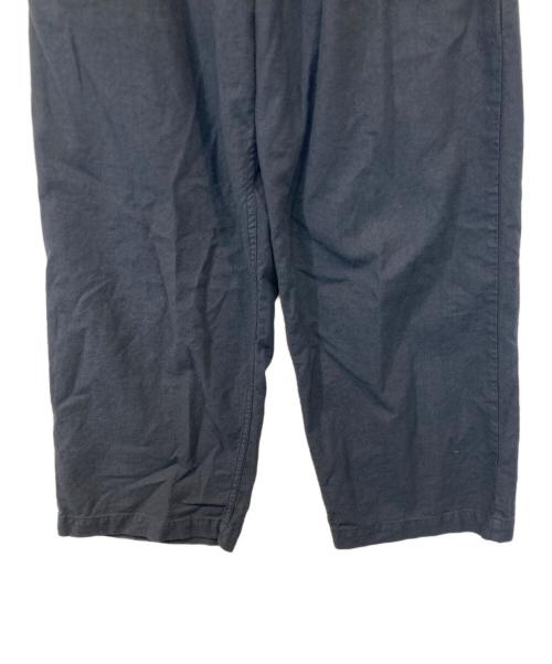 nest Robe（ネストローブ）nest Robe (ネストローブ) 【UpcycleLino】BASIC デニム混キャンバス超撥水ワイドパンツ　600243-7081 ネイビー サイズ:１の古着・服飾アイテム