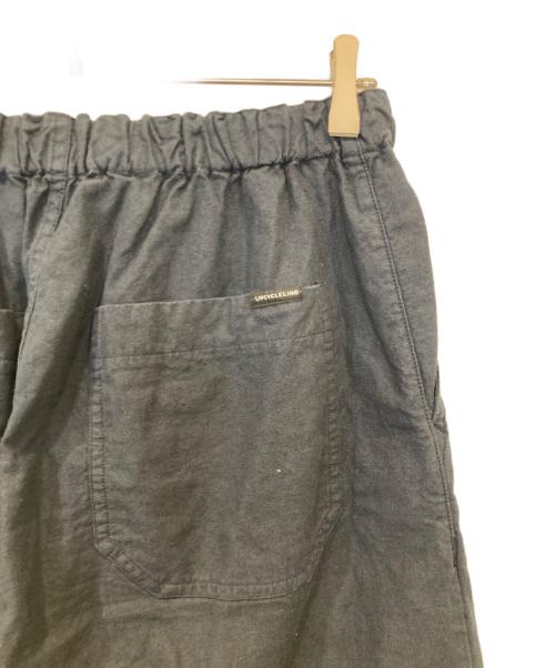 nest Robe（ネストローブ）nest Robe (ネストローブ) 【UpcycleLino】BASIC デニム混キャンバス超撥水ワイドパンツ　600243-7081 ネイビー サイズ:１の古着・服飾アイテム