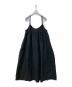 nest Robe（ネストローブ）の古着「リネンキャミソールワンピース 01224-1277」｜ブラック