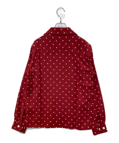 GANGSTERVILLE（ギャングスタービル）GANGSTERVILLE (ギャングスタービル) シャツ　GSV-19-SS28 レッド サイズ:Sの古着・服飾アイテム