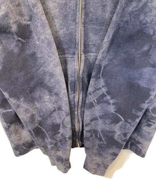 stussy（ステューシー）stussy (ステューシー) タイダイジップパーカー ネイビー サイズ:Lの古着・服飾アイテム