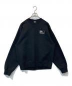 NIKE×stussyナイキ×ステューシー）の古着「Washed NRG Fleece Crewneck DO5310-010 スウェット」｜ブラック