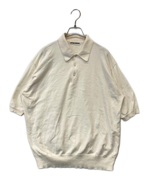 KAPTAIN SUNSHINE（キャプテンサンシャイン）KAPTAIN SUNSHINE (キャプテンサンシャイン) Cotton Knit Polo Shirt KS24SKN05 ポロシャツ ベージュ サイズ:38の古着・服飾アイテム