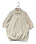 KAPTAIN SUNSHINE（キャプテンサンシャイン）の古着「Cotton Knit Polo Shirt KS24SKN05 ポロシャツ」｜ベージュ