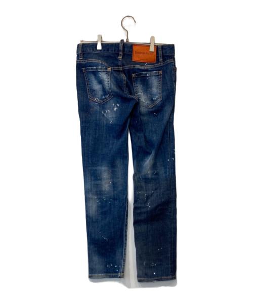 DSQUARED2（ディースクエアード）DSQUARED2 (ディースクエアード) デニムパンツ S75LB0202 インディゴ サイズ:36の古着・服飾アイテム