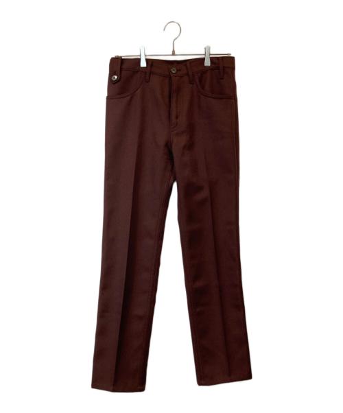 PRADA（プラダ）PRADA (プラダ) スラックス UPA425 S172 エンジ サイズ:44の古着・服飾アイテム