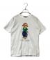 POLO RALPH LAUREN（ポロ・ラルフローレン）の古着「Polo ベア コットン ジャージー Tシャツ」｜ホワイト