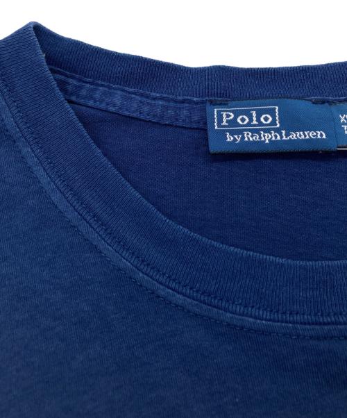 POLO RALPH LAUREN（ポロ・ラルフローレン）POLO RALPH LAUREN (ポロ・ラルフローレン) プリントTシャツ ネイビー サイズ:XSの古着・服飾アイテム