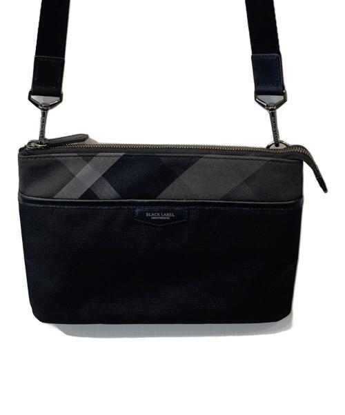 BLACK LABEL CRESTBRIDGE（ブラックレーベル クレストブリッジ）BLACK LABEL CRESTBRIDGE (ブラックレーベル クレストブリッジ) コーデュラバリスティックサコッシュ　51130-100-09 ブラックの古着・服飾アイテム