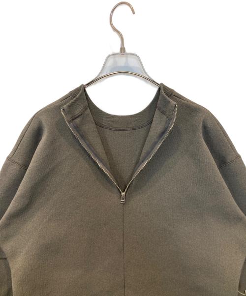 Adam et Rope（アダム エ ロペ）Adam et Rope (アダム エ ロペ) フォルムニットワンピース GAE-24000 ブラウン サイズ:FREEの古着・服飾アイテム