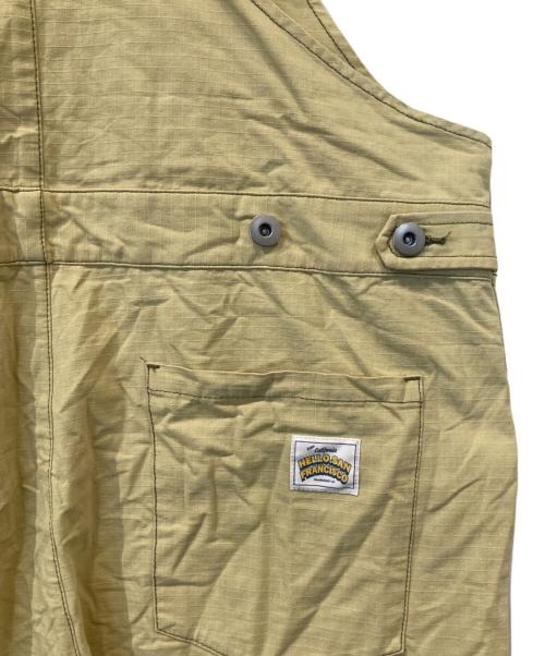 HELLO.SANFRANCISCO（ハロー サンフランシスコ）HELLO.SANFRANCISCO (ハロー サンフランシスコ) フラワーカットアウトオーバーオール　CPZ1041202A0005 グリーン サイズ:ONEの古着・服飾アイテム