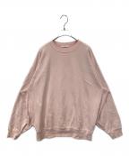 JOURNAL STANDARDジャーナルスタンダード）の古着「タックオーバーサイズスウェット　24070400345010」｜ピンク