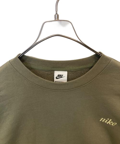 NIKE（ナイキ）NIKE (ナイキ) オーバーサイズド クルー　IB8360-222 グリーン サイズ:Mの古着・服飾アイテム