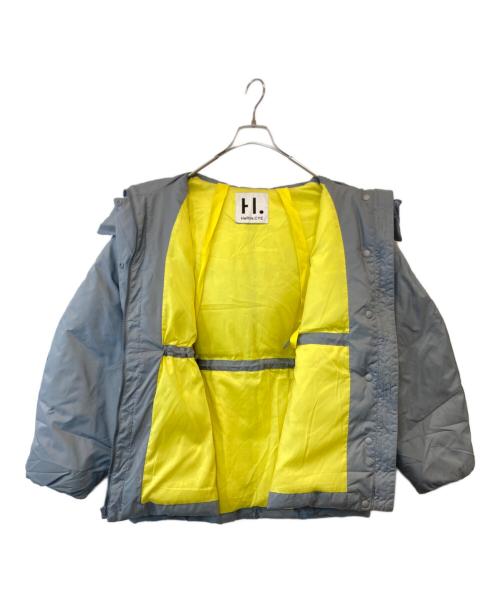 HeRIN.CYE（ヘリンドットサイ）HeRIN.CYE (ヘリンドットサイ) Pocket down jacket　530HAM30-0271 グレー サイズ:FREEの古着・服飾アイテム