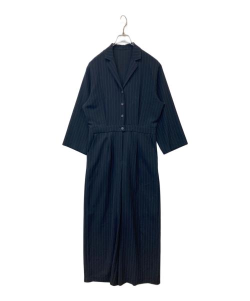 outersunset（アウターサンセット）outersunset (アウターサンセット) stripe all in on 1316003　 ネイビー サイズ:Mの古着・服飾アイテム