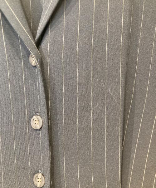 outersunset（アウターサンセット）outersunset (アウターサンセット) stripe all in on 1316003　 ネイビー サイズ:Mの古着・服飾アイテム