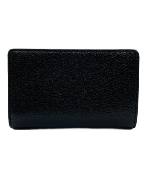 MICHAEL KORS（マイケル・コース）MICHAEL KORS (マイケルコース) 2つ折り財布　32R4G8ED6L ブラックの古着・服飾アイテム