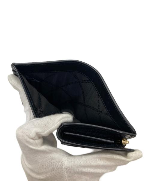 MICHAEL KORS（マイケル・コース）MICHAEL KORS (マイケルコース) 2つ折り財布　32R4G8ED6L ブラックの古着・服飾アイテム