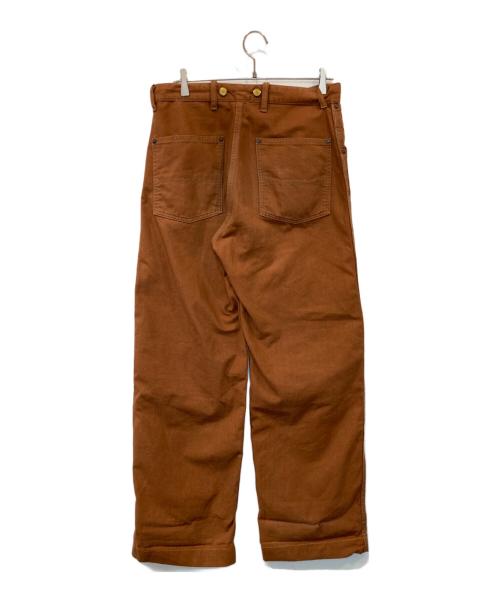 CarHartt（カーハート）CarHartt (カーハート) DOUBLE KNEE DUCK PANTS　E62WR ブラウン サイズ:W32×L35の古着・服飾アイテム