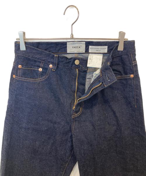 YAECA（ヤエカ）YAECA (ヤエカ) WIDE STRAIGHT DENIM　13-13W インディゴ サイズ:SIZE 31の古着・服飾アイテム