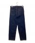 YAECA (ヤエカ) WIDE STRAIGHT DENIM　13-13W インディゴ サイズ:SIZE 31：9000円