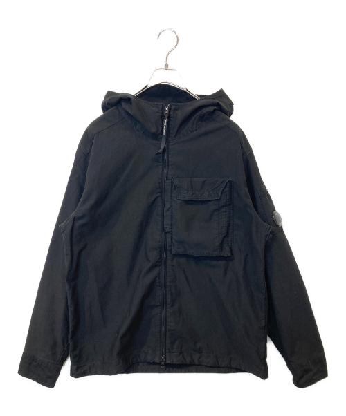 C.P COMPANY（シーピーカンパニー）C.P COMPANY (シーピーカンパニー) Ottoman Hooded Shirt　16CMSH156A 0064060 ブラック サイズ:Lの古着・服飾アイテム