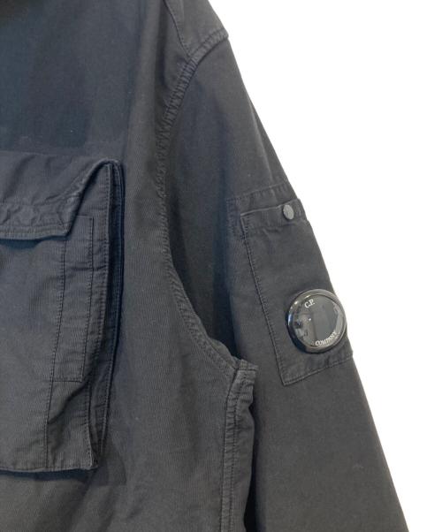 C.P COMPANY（シーピーカンパニー）C.P COMPANY (シーピーカンパニー) Ottoman Hooded Shirt　16CMSH156A 0064060 ブラック サイズ:Lの古着・服飾アイテム