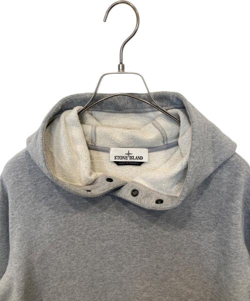 STONE ISLAND（ストーンアイランド）STONE ISLAND (ストーンアイランド) COTTON HOODIE　791561720 グレー サイズ:Lの古着・服飾アイテム