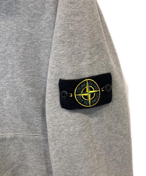 STONE ISLAND（ストーンアイランド）STONE ISLAND (ストーンアイランド) COTTON HOODIE　791561720 グレー サイズ:Lの古着・服飾アイテム