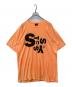 stussy（ステューシー）の古着「Tシャツ」｜オレンジ