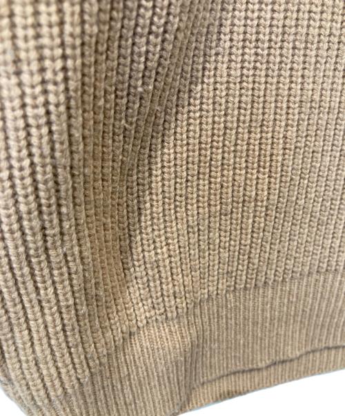 ORCIVAL（オーシバル）ORCIVAL (オーシバル) ハーフジップニット　RC-4312 ベージュ サイズ:1の古着・服飾アイテム