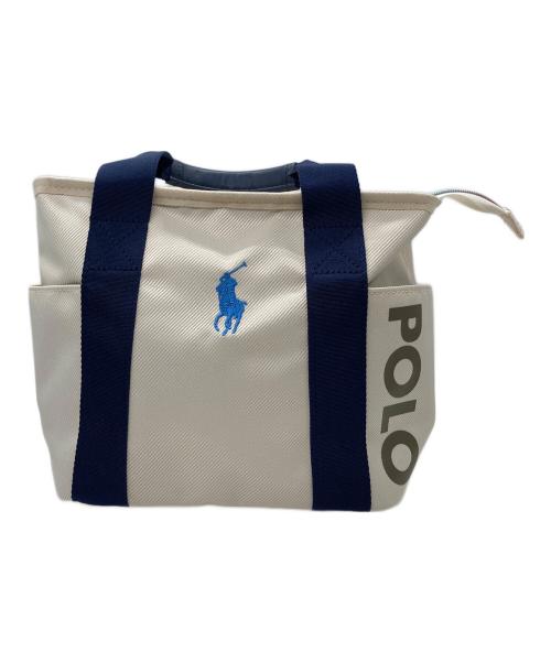 POLO GOLF（ポロ ゴルフ）POLO GOLF (ポロ ゴルフ) Big Pony スモール ゴルフ トート　MAXGBGS01320002 100 アイボリーの古着・服飾アイテム