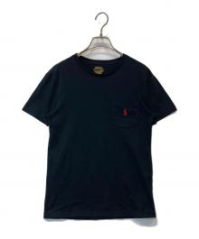 POLO RALPH LAUREN（ポロ・ラルフローレン）の古着「半袖カットソー 0200017397」｜ブラック