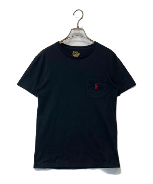 POLO RALPH LAUREN（ポロ・ラルフローレン）POLO RALPH LAUREN (ポロ・ラルフローレン) 半袖カットソー 0200017397 ブラック サイズ:XSの古着・服飾アイテム