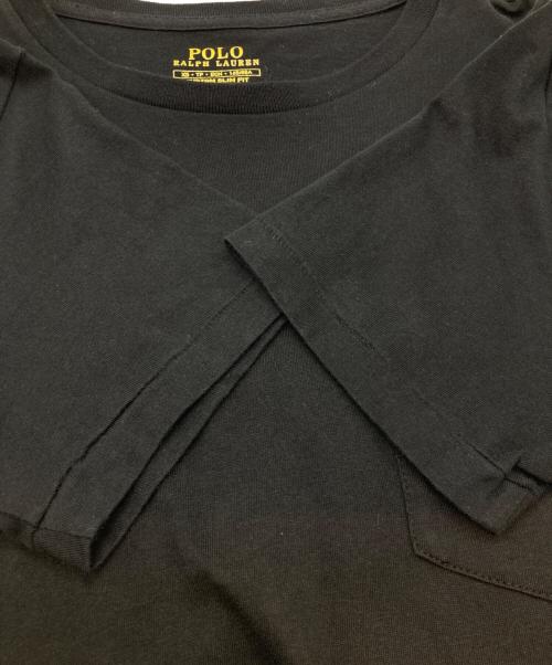 POLO RALPH LAUREN（ポロ・ラルフローレン）POLO RALPH LAUREN (ポロ・ラルフローレン) 半袖カットソー 0200017397 ブラック サイズ:XSの古着・服飾アイテム