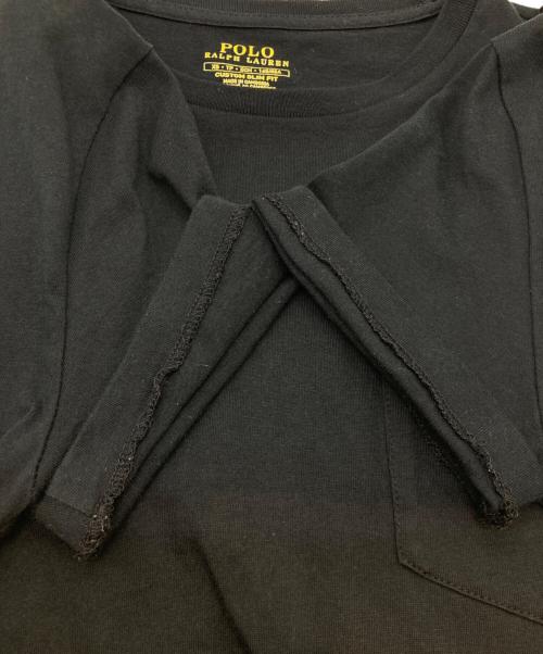 POLO RALPH LAUREN（ポロ・ラルフローレン）POLO RALPH LAUREN (ポロ・ラルフローレン) 半袖カットソー 0200017397 ブラック サイズ:XSの古着・服飾アイテム