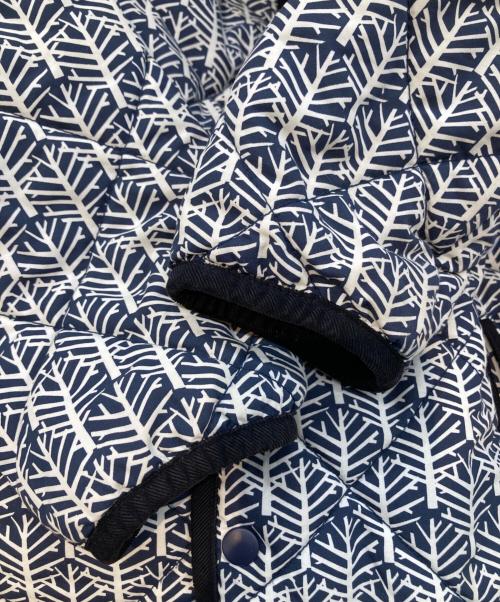 HELLY HANSEN（ヘリーハンセン）HELLY HANSEN (ヘリーハンセン) 総柄キルティングコート HW11483 ネイビー サイズ:Sの古着・服飾アイテム