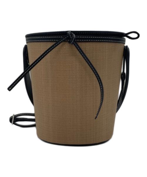 VASIC（ヴァジック）VASIC (ヴァジック) レザーコンビバッグ/Coco ベージュ サイズ:表示がないため不明の古着・服飾アイテム