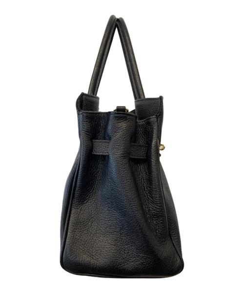 AULENTTI（オウレンティ）AULENTTI (オウレンティ) 2WAYレザーショルダーバッグ ブラックの古着・服飾アイテム