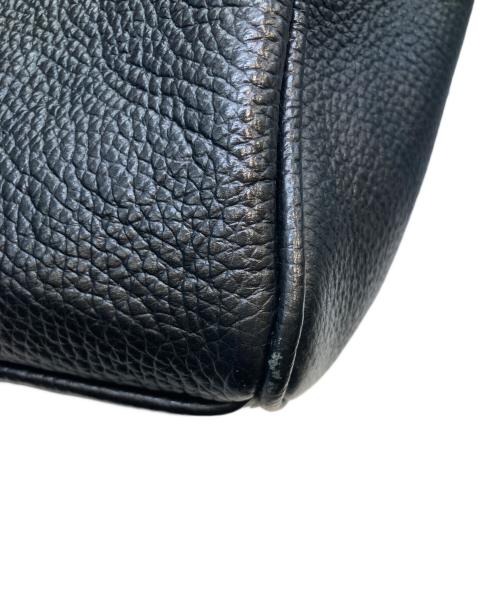 AULENTTI（オウレンティ）AULENTTI (オウレンティ) 2WAYレザーショルダーバッグ ブラックの古着・服飾アイテム