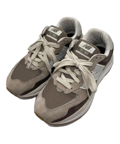 NEW BALANCE（ニューバランス）NEW BALANCE (ニューバランス) スニーカー M5740PCB ベージュ サイズ:24.5cmの古着・服飾アイテム
