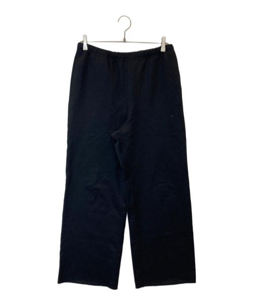 MARKAWARE（マーカウェア）MARKAWARE (マーカウェア) オーガニックコットンヘビー吊裏毛 / ワイドジムパンツ A24C09PT01C ブラック サイズ:2の古着・服飾アイテム