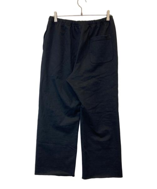 MARKAWARE（マーカウェア）MARKAWARE (マーカウェア) オーガニックコットンヘビー吊裏毛 / ワイドジムパンツ A24C09PT01C ブラック サイズ:2の古着・服飾アイテム
