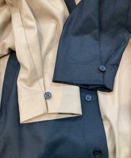 marimekko（マリメッコ）marimekko (マリメッコ) Pikseli Pilari 092357/522627 シャツ ブラウン×ブラック サイズ:38の古着・服飾アイテム