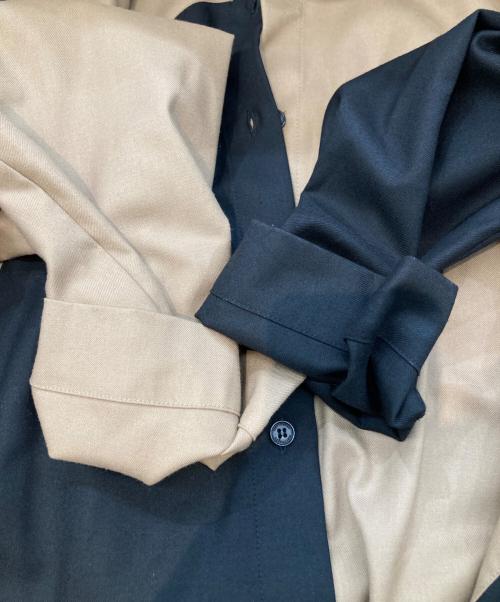 marimekko（マリメッコ）marimekko (マリメッコ) Pikseli Pilari 092357/522627 シャツ ブラウン×ブラック サイズ:38の古着・服飾アイテム