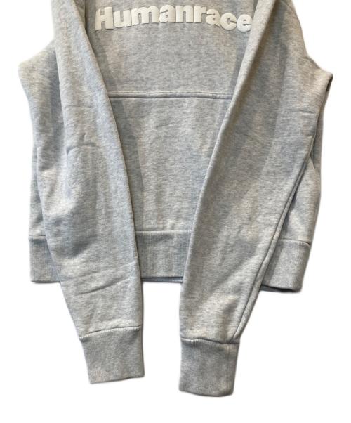 adidas（アディダス）adidas (アディダス) humanrace (ヒューマンレース) パーカー　HS4819 グレー サイズ:XSの古着・服飾アイテム