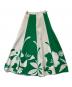 marimekko（マリメッコ）の古着「Ronsy Nokturno（ロンシー・ノクトゥルノ）　092957/163246」｜グリーン×ホワイト