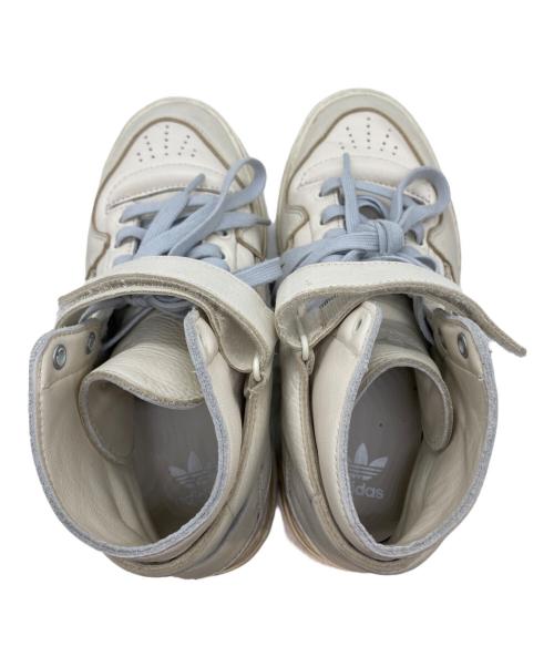 adidas（アディダス）adidas (アディダス) ハイカットスニーカー GY5800 FORUM  ホワイト サイズ:24.5cmの古着・服飾アイテム